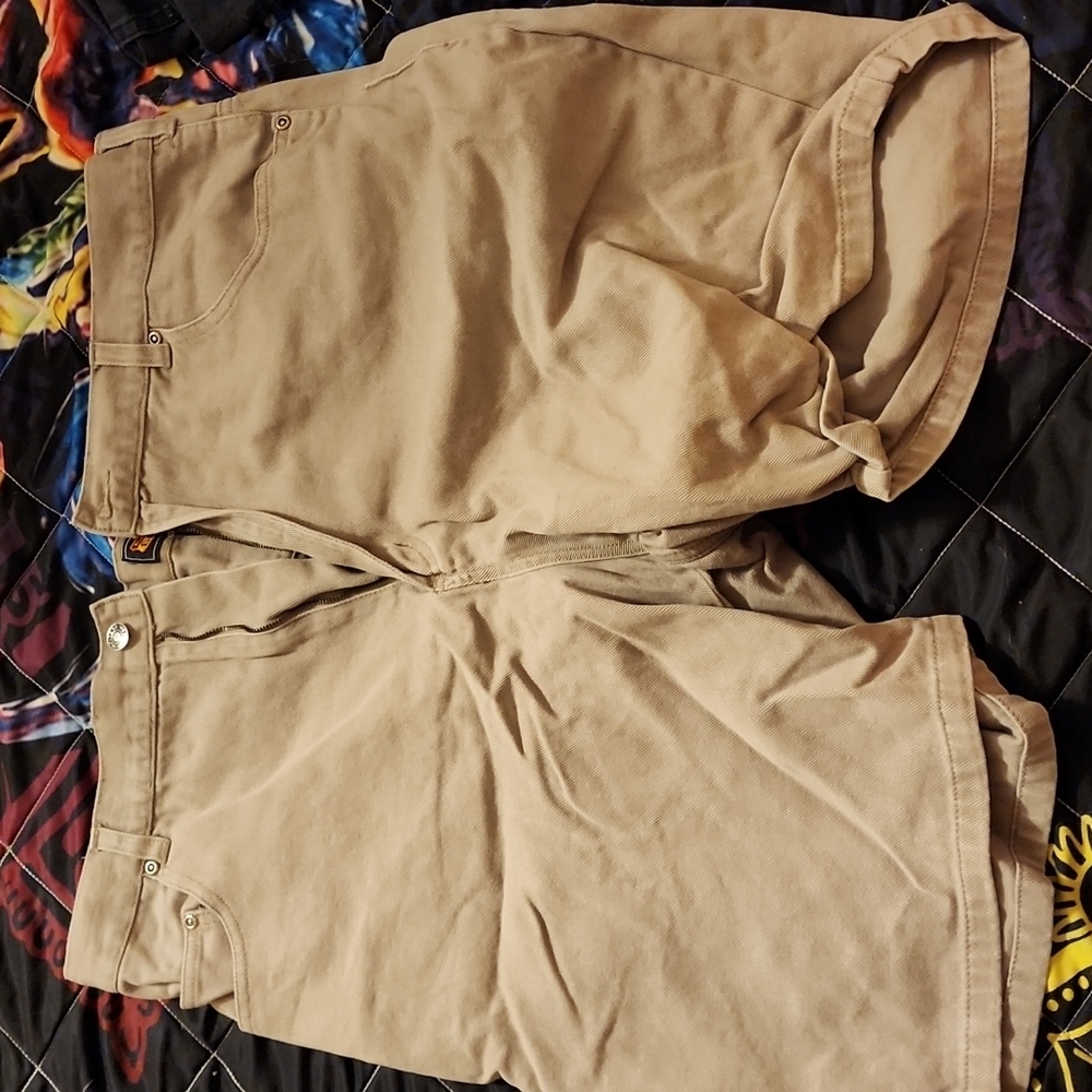 Men's khaki shorts